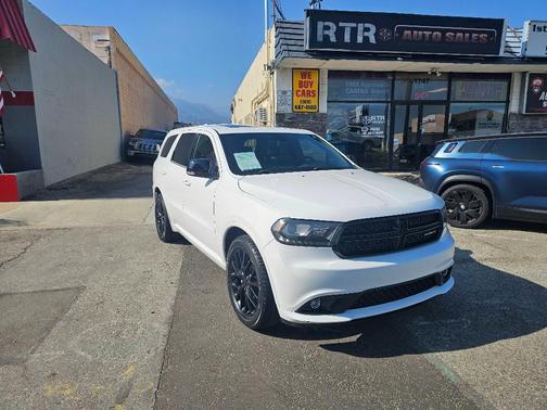 White 2015 Dodge Durango Limited