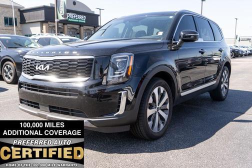Ebony Black 2022 Kia Telluride S