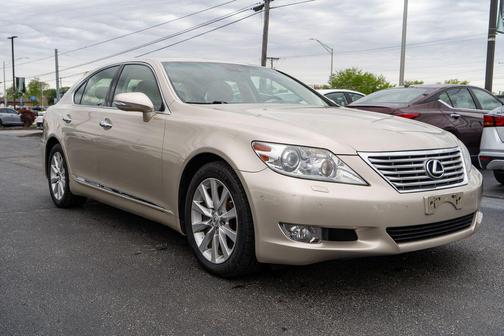 Satin Cashmere Metallic 2012 Lexus LS 460 Base