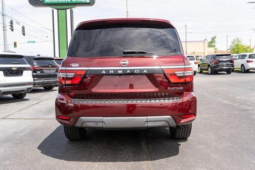 Coulis Red Pearl 2021 Nissan Armada Platinum 4WD