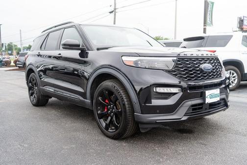 Agate Black Metallic 2020 Ford Explorer ST