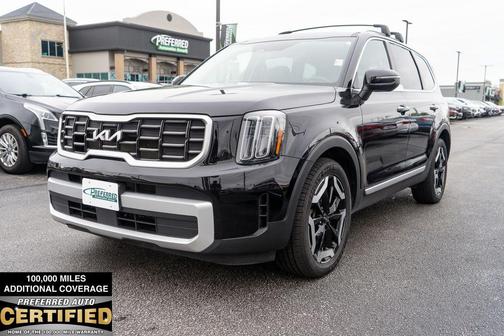 Ebony Black 2025 Kia Telluride S