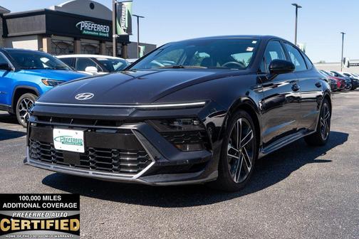 Carbon Blue 2024 Hyundai SONATA N Line