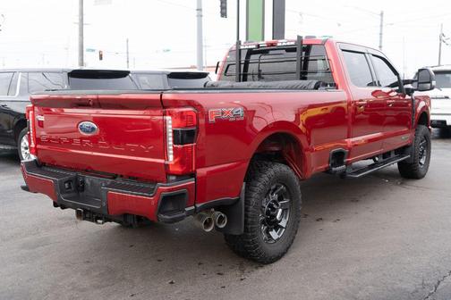 Rapid Red Metallic Tinted Clearcoat 2023 Ford F-250 Lariat