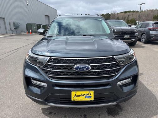 Stone Blue Metallic 2022 Ford Explorer XLT