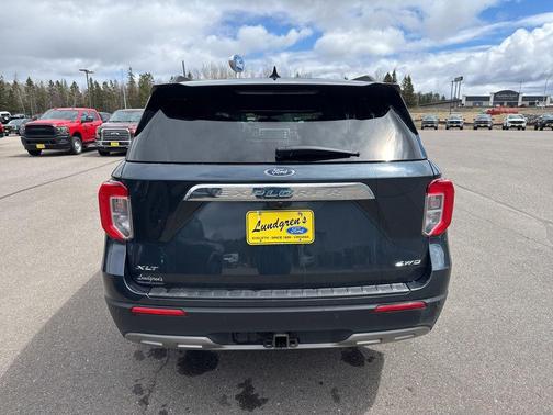 Stone Blue Metallic 2022 Ford Explorer XLT