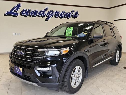Agate Black Metallic 2020 Ford Explorer XLT