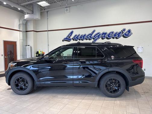 Agate Black Metallic 2022 Ford Explorer Timberline