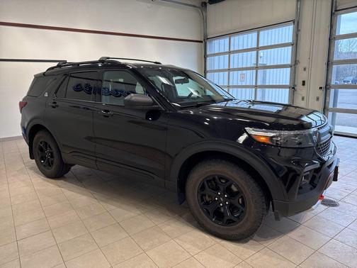 Agate Black Metallic 2022 Ford Explorer Timberline