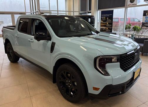 Light Blue 2026 Ford Maverick Lariat