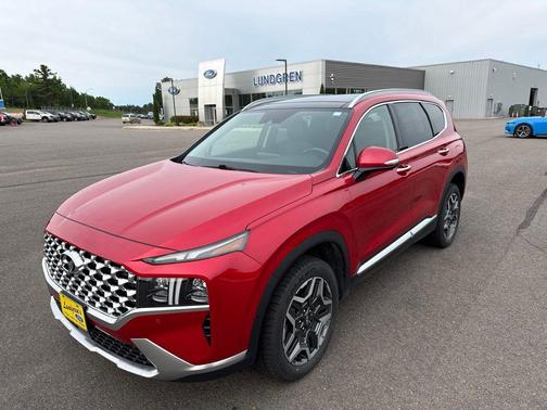 Calypso Red 2022 Hyundai SANTA FE Limited