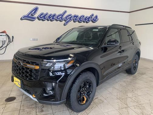 Agate Black Metallic 2026 Ford Explorer Tremor SUV