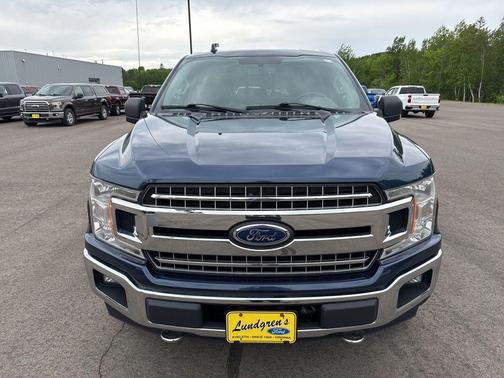 Blue 2018 Ford F-150 XLT