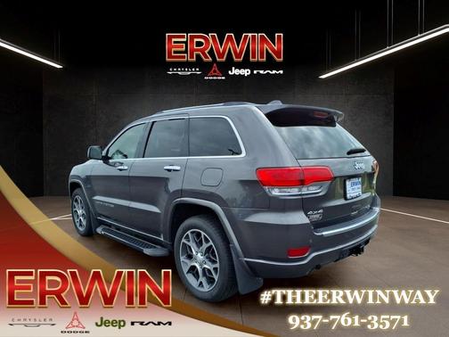 Granite Crystal Metallic Clearcoat 2019 Jeep Grand Cherokee Overland