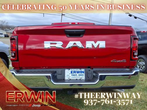 2026 RAM 2500 Tradesman Crew Cab 4x4 6'4' Box