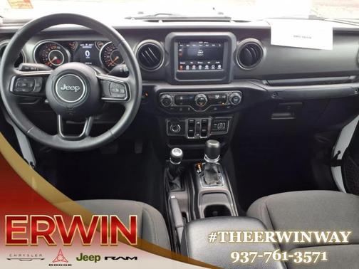 White 2023 Jeep Gladiator Sport S