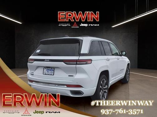 Bright White Clearcoat 2023 Jeep Grand Cherokee 4xe Overland