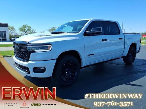 Ivory White Tri-Coat Pearlcoat 2026 RAM 1500 Limited