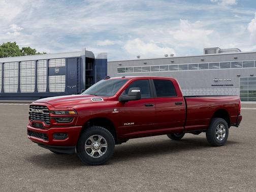 Red 2026 RAM 2500 Big Horn Crew Cab 4x4 8' Box