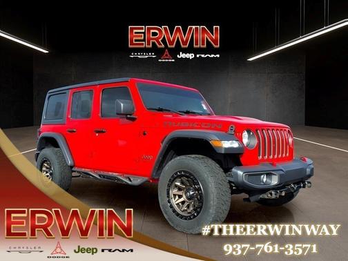 Firecracker Red Clearcoat 2021 Jeep Wrangler Unlimited Rubicon