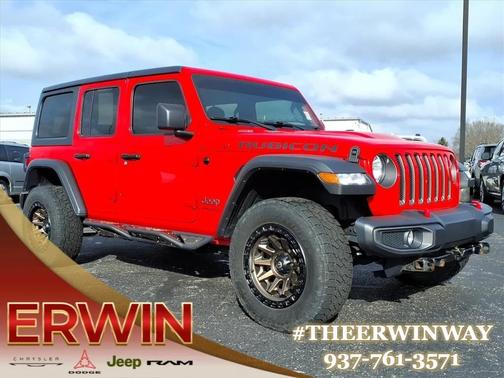 Firecracker Red Clearcoat 2021 Jeep Wrangler Unlimited Rubicon