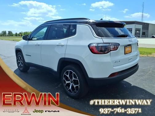 Bright White Clearcoat 2025 Jeep Compass Limited