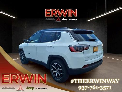 Bright White Clearcoat 2025 Jeep Compass Limited