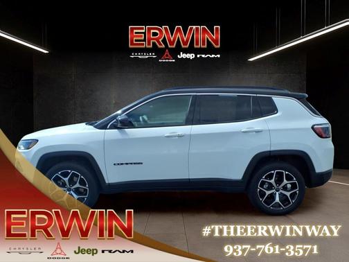 Bright White Clearcoat 2025 Jeep Compass Limited