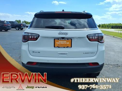 Bright White Clearcoat 2025 Jeep Compass Limited