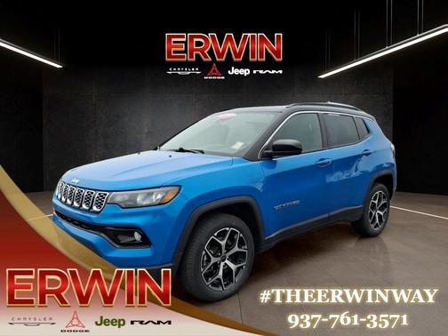 Hydro Blue Pearlcoat 2025 Jeep Compass Limited