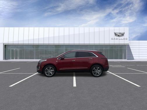 Radiant Red 2024 Cadillac XT5 Premium Luxury