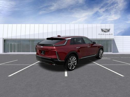 Radiant Red 2025 Cadillac LYRIQ Luxury