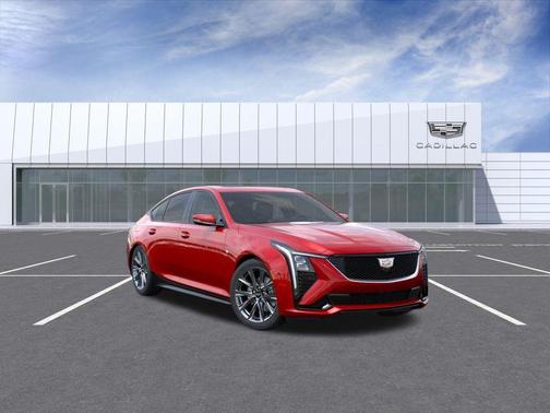 Radiant Red 2026 Cadillac CT5 Sport AWD