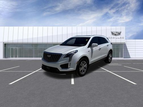 Crystal White Tri-Coat 2023 Cadillac XT5 Premium Luxury