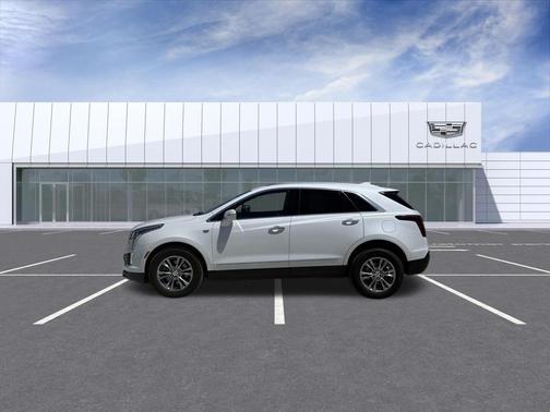 Crystal White Tri-Coat 2023 Cadillac XT5 Premium Luxury