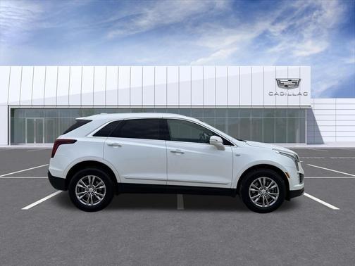 Crystal White Tri-Coat 2023 Cadillac XT5 Premium Luxury