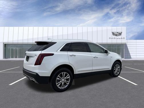 Crystal White Tri-Coat 2023 Cadillac XT5 Premium Luxury