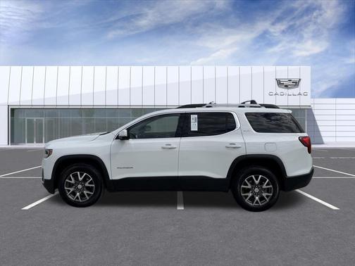 Summit White 2023 GMC Acadia SLT