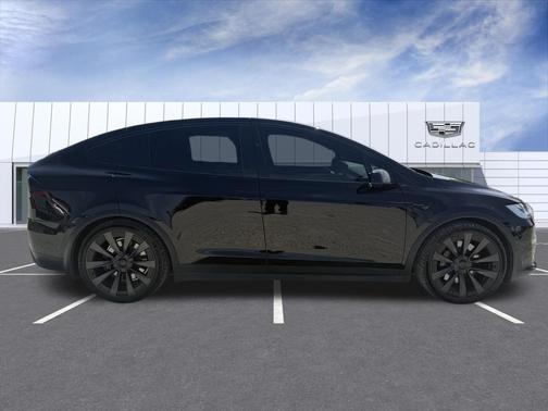 Black 2022 Tesla Model X Plaid