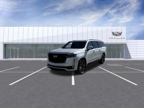 Crystal White Tri-Coat 2023 Cadillac Escalade ESV Sport