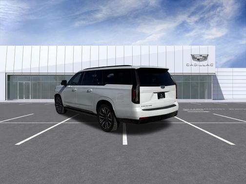 Crystal White Tri-Coat 2023 Cadillac Escalade ESV Sport