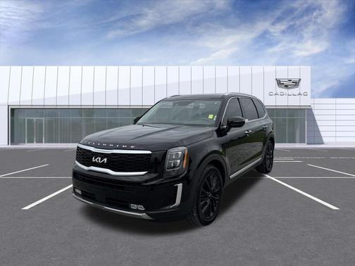 Black 2022 Kia Telluride SX