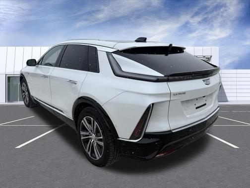 Crystal White Tri-Coat 2024 Cadillac LYRIQ Luxury