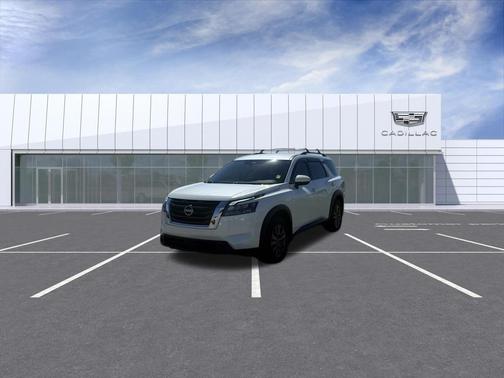 Pearl White Tri-Coat 2023 Nissan Pathfinder SV