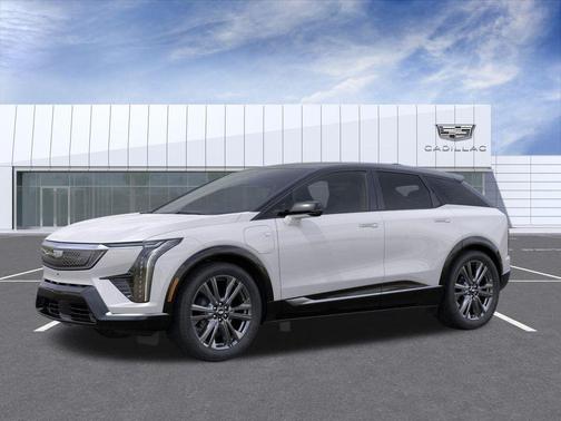 Crystal White Tri-Coat 2025 Cadillac OPTIQ Sport