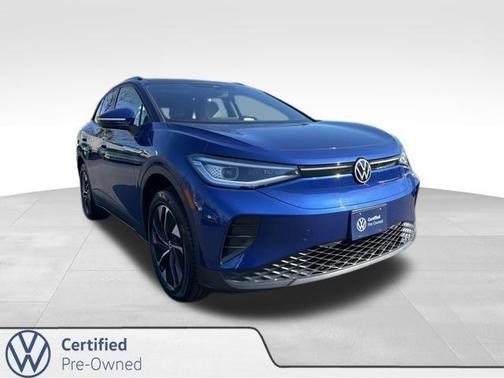 Blue Metallic 2022 Volkswagen ID.4 AWD Pro S