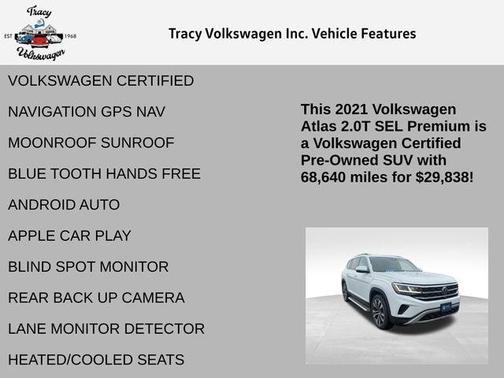 2021 Volkswagen Atlas 2.0T SEL