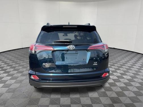 Blue 2018 Toyota RAV4 LE