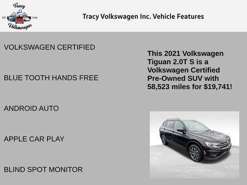 2021 Volkswagen Tiguan 2.0T S 4MOTION
