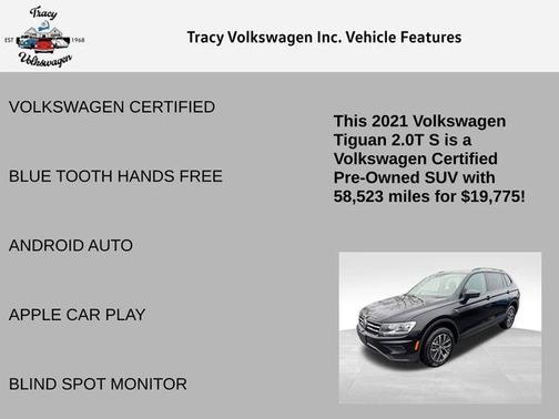 2021 Volkswagen Tiguan 2.0T S 4MOTION